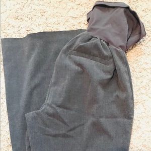 Maternity Grey Dress Pants